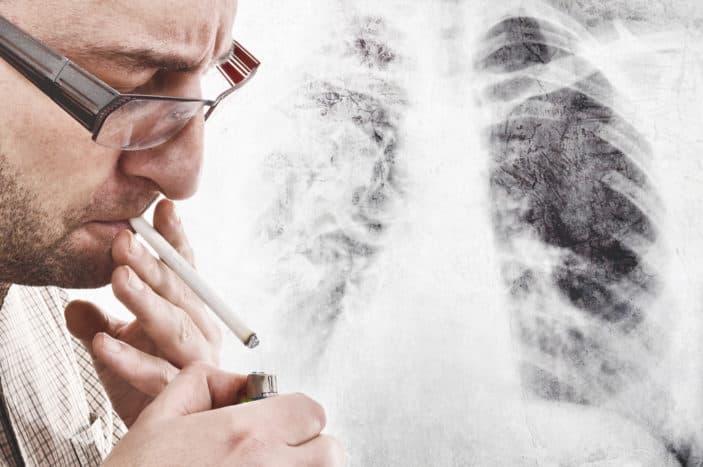 симптоми раку легенів
