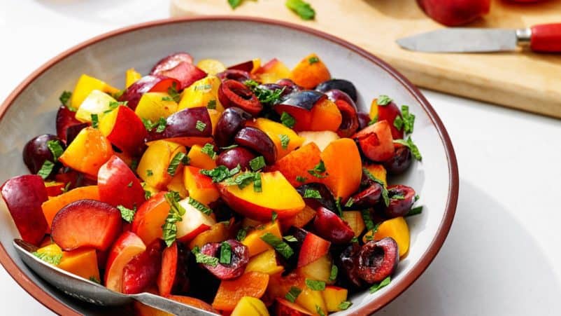 рецепт фруктового салату