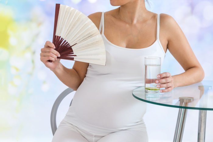 подолання тепла під час вагітності
