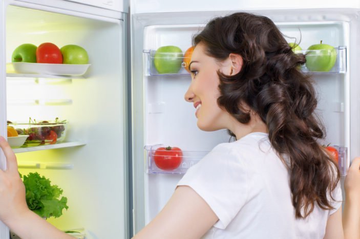 їжа може не входити в холодильник