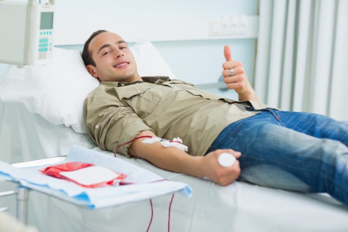 після донорства крові