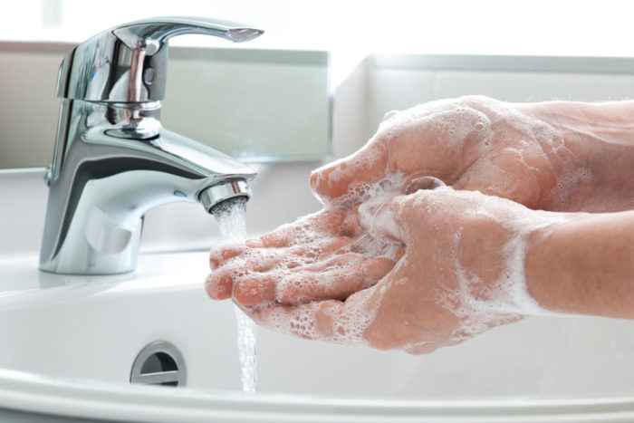 як мити руки